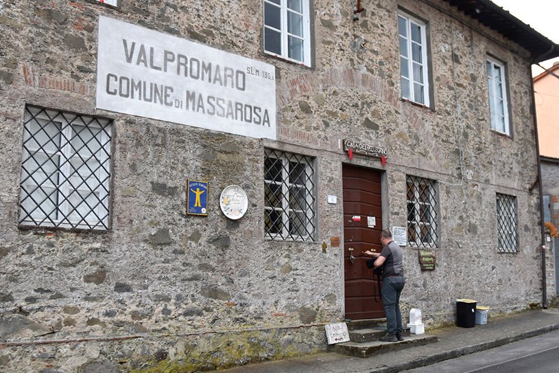 immagine casa del pellegrino valpromaro